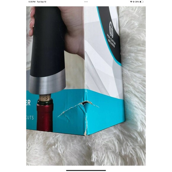 This Sharper Image handheld bottle opener is a must-have for any occasion. With - Picture 8 of 9